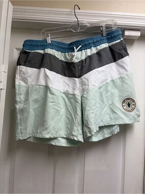 Disney Spider-Man Men XL Colorblock Swim Shorts